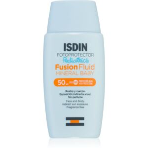 ISDIN Fotoprotector Fusion Fluid Mneral Baby minerální krém na opalování pro děti SPF 50 50 ml