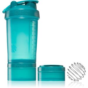 Blender Bottle ProStak Turquoise sportovní šejkr + zásobník 650 ml