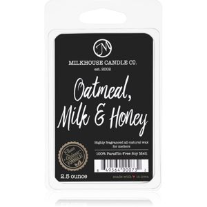 Milkhouse Candle Co. Creamery Oatmeal, Milk & Honey vosk do aromalampy 70 g