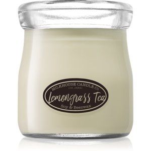 Milkhouse Candle Co. Creamery Lemongrass Tea vonná svíčka Cream Jar 142 g