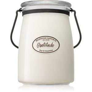 Milkhouse Candle Co. Creamery Gratitude vonná svíčka 624 g Butter Jar