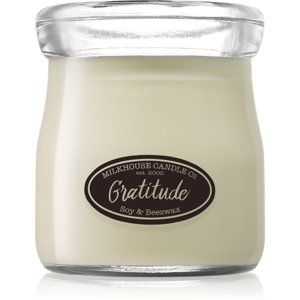 Milkhouse Candle Co. Creamery Gratitude vonná svíčka 142 g Cream Jar