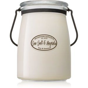 Milkhouse Candle Co. Creamery Sea Salt & Magnolia vonná svíčka Butter Jar 624 g