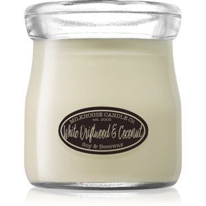 Milkhouse Candle Co. Creamery White Driftwood & Coconut vonná svíčka Cream Jar 142 g
