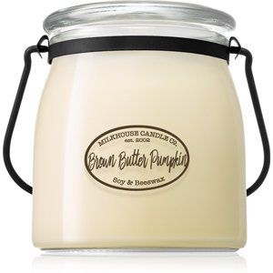 Milkhouse Candle Co. Creamery Brown Butter Pumpkin vonná svíčka Butter Jar 454 g