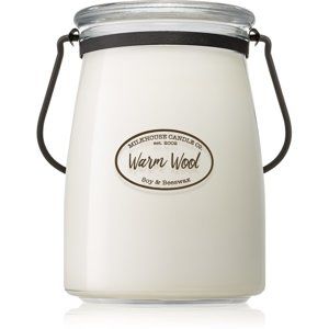 Milkhouse Candle Co. Creamery Warm Wool vonná svíčka 624 g Butter Jar