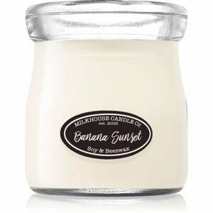 Milkhouse Candle Co. Creamery Banana Sunset vonná svíčka Cream Jar 142 g