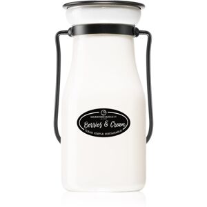 Milkhouse Candle Co. Creamery Berries & Cream vonná svíčka Milkbottle 227 g