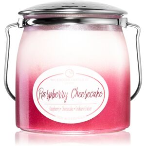 Milkhouse Candle Co. Creamery Raspberry Cheesecake vonná svíčka Butter Jar 454 g