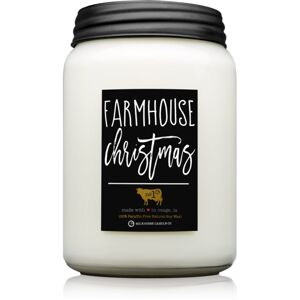 Milkhouse Candle Co. Farmhouse Christmas vonná svíčka Mason Jar 737 g