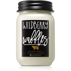 Milkhouse Candle Co. Farmhouse Wildberry Waffles vonná svíčka Mason Jar 369 g