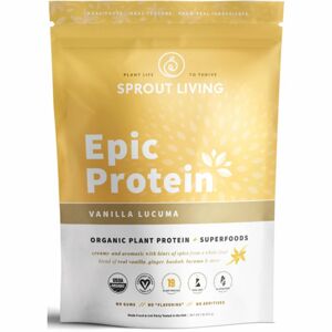 Sprout Living Epic Protein Organic veganský protein vanilla & lucuma 455 g