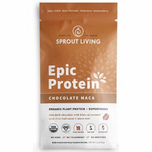 Sprout Living Epic Protein Organic veganský protein chocolate & maca 35 g