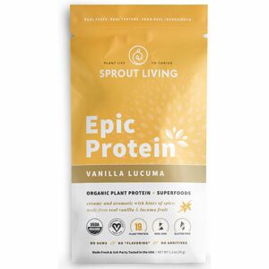 Sprout Living Epic Protein Organic veganský protein vanilla & lucuma 35 g