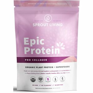 Sprout Living Epic Protein Organic Pro Collagen veganský protein s kolagenem 364 g
