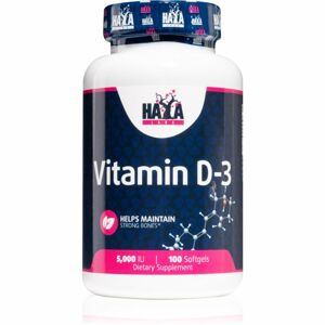 HAYA LABS Vitamin D3 5000 IU podpora správného fungování organismu 100 ks