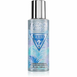 Guess Destination Mykonos Breeze parfémovaný tělový sprej se třpytkami pro ženy 250 ml
