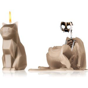 54 Celsius PyroPet KISA (Cat) dekorativní svíčka grey 17 cm