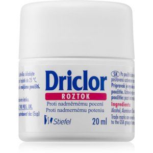 Driclor Solution antiperspirant roll-on proti nadměrnému pocení 20 ml
