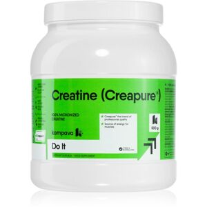Kompava Creatine Creapure podpora správného fungování organismu vegan 500 g