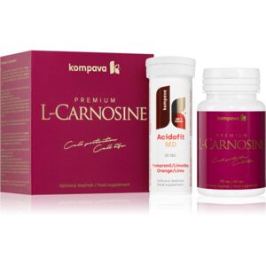 Kompava Premium L-Carnosine + AF kapsle proti příznakům stárnutí 60 cps