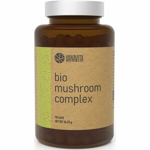 VanaVita Mushroom Complex BIO podpora správného fungování organismu 90 ks