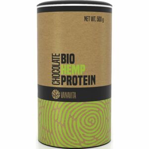 VanaVita Hemp Protein BIO konopný protein v BIO kvalitě příchuť chocolate 500 g
