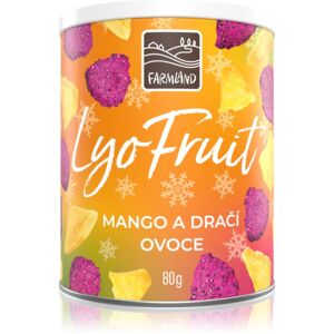 Farmland Lyo Fruit Mango a dračí ovoce mrazem sušené ovoce 80 g