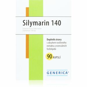 Generica Silymarin 140mg doplněk stravy pro podporu funkce jater 90 ks