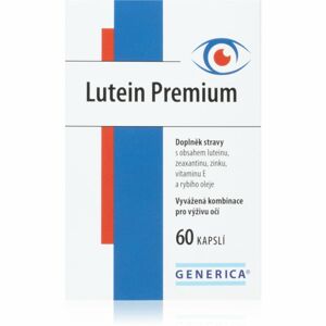 Generica Lutein Premium doplněk stravy pro podporu zdraví zraku 60 ks