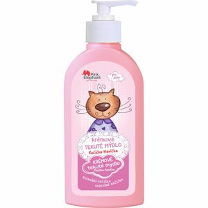 Pink Elephant Girls krémové tekuté mýdlo pro děti Kitty 250 ml