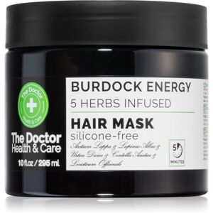 The Doctor Burdock Energy 5 Herbs Infused posilující maska na vlasy 295 ml