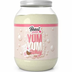 BeastPink Yum Yum Whey Protein syrovátkový protein pro ženy příchuť white chocolate coconut 1000 g