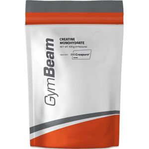 GymBeam Creatine Monohydrate podpora sportovního výkonu příchuť Unflavored 500 g