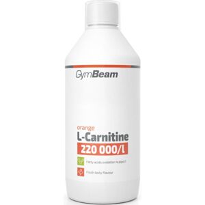GymBeam Carnitine 220 000 mg/l spalovač tuků příchuť Orange 500 ml