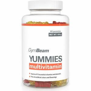 GymBeam Multivitamin Yummies gumoví medvídci s vitamíny 60 ks
