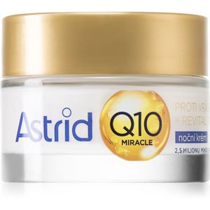 Astrid Q10 Miracle noční krém proti projevům stárnutí pleti s koenzymem Q10 50 ml