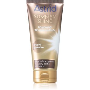 Astrid Summer Shine tónovací krém na tělo Dark 200 ml