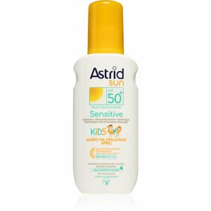Astrid Sun Sensitive dětské mléko na opalování ve spreji SPF 50+ 150 ml