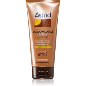 Astrid Sun samoopalovací mléko pro postupné opálení na tělo a obličej 200 ml
