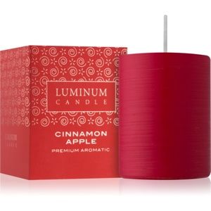 Luminum Candle Premium Aromatic Cinnamon Apple vonná svíčka střední