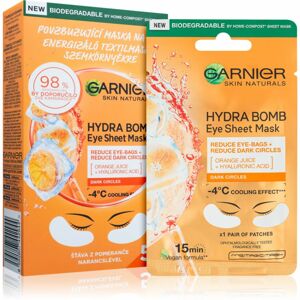 Garnier Skin Naturals Moisture+ Fresh Look povzbuzující oční maska 5 Ks (výhodné balení)