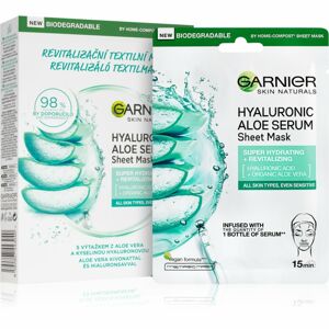 Garnier Skin Naturals Hyaluronic Aloe hydratační plátýnková maska (výhodné balení)