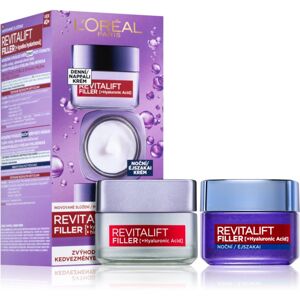 L’Oréal Paris Revitalift Filler denní a noční krém proti vráskám (s kyselinou hyaluronovou)