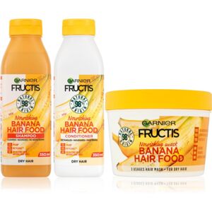 Garnier Fructis Banana Hair Food sada (pro normální až suché vlasy)