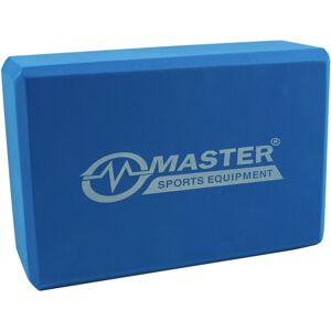 Master Sport Master Yoga jóga blok barva Blue (23 × 15 × 7,5 cm) 1 ks