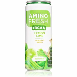 Fresh2Go Amino Fresh + BCAA hotový nápoj s aminokyselinami příchuť lemon lime 330 ml