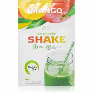 Matcha Tea Shake BIO prášek na přípravu nápoje se zeleným čajem příchuť mango 30 g