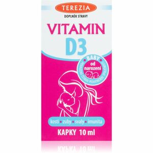 Terezia Vitamin D3 BABY od 1.měsíce 400 IU doplněk stravy pro děti 10 ml