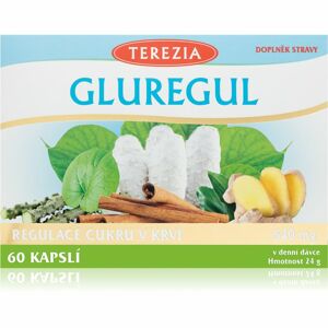 Terezia Gluregul 640mg doplněk stravy pro udržení normální hladiny cukru v krvi 60 ks